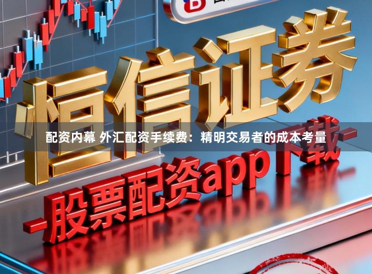 配资内幕 外汇配资手续费：精明交易者的成本考量